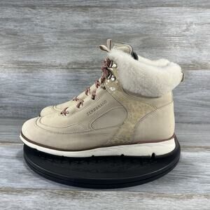 Cole Haan Women’s ZeroGrand Omni Hiker Boot Tan Winter Boots Size 9